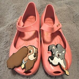Mini Melissa’s size 12, Disney, lady and the tramp